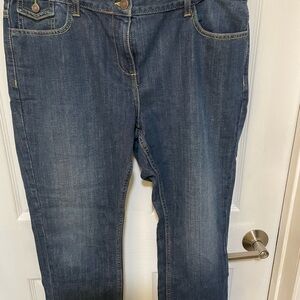 Cropped Blue Women's Jeans